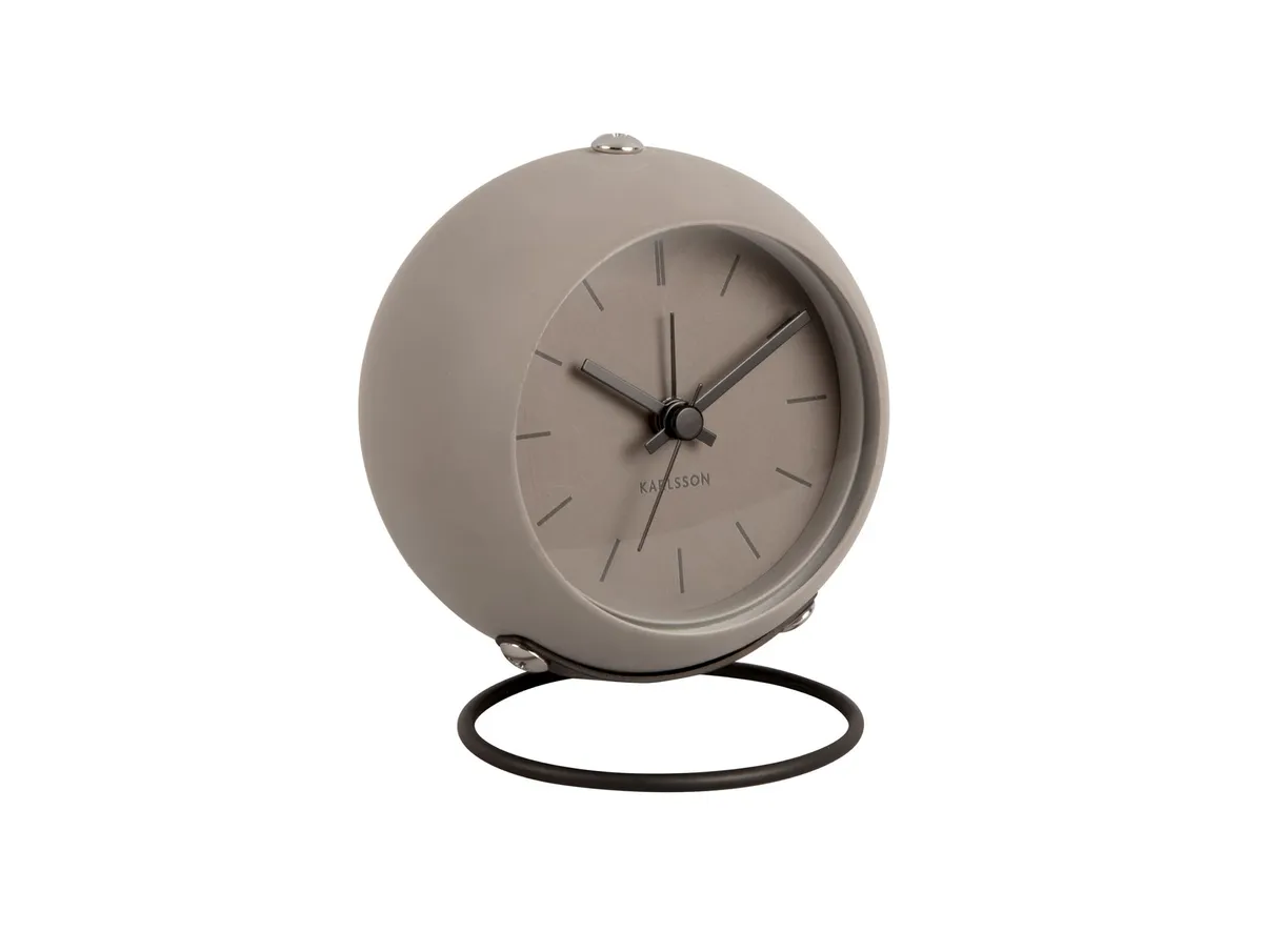 Karlsson Wecker Mini Nirvana Dark Warm Grey